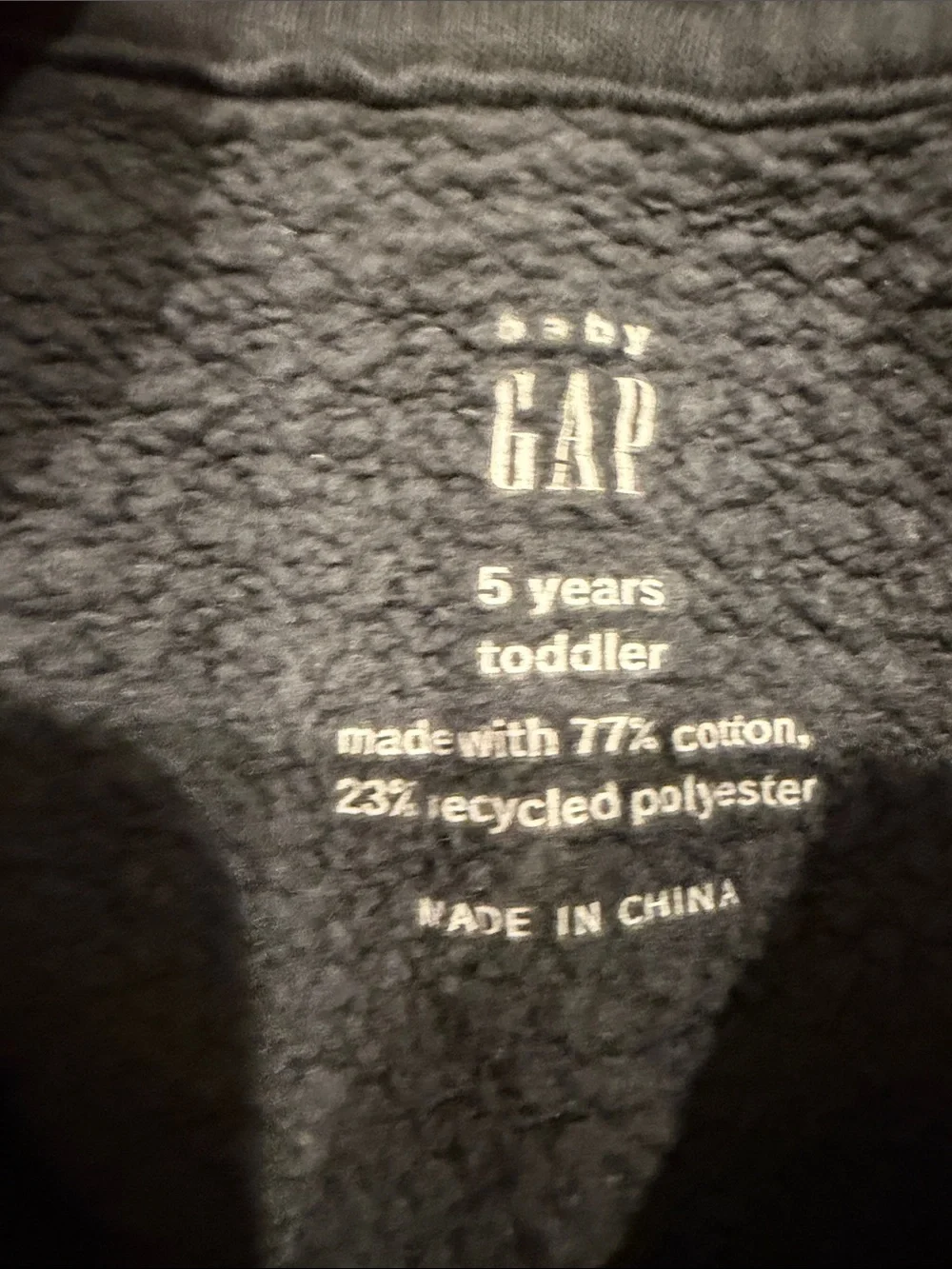 GAP Hoodie with Basquiat Crown Graphic